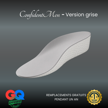 ConfidentMen™ - Semelles rehaussantes