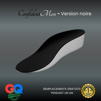 ConfidentMen™ - Semelles rehaussantes
