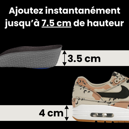 ConfidentMen™ - Semelles rehaussantes